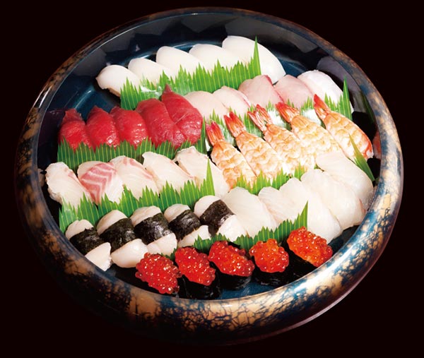 滋賀県愛知郡愛荘町のお寿司・和食・創作料理が楽しめるお店、こがね寿しの寿司メニュー